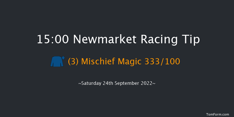 Newmarket 15:00 Group 1 (Class 1) 6f Fri 23rd Sep 2022