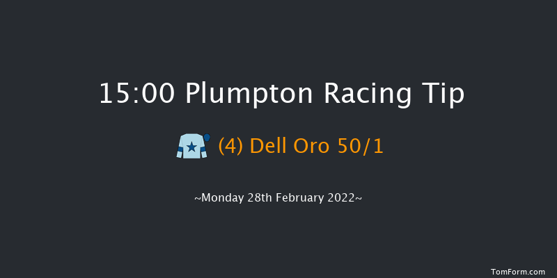 Plumpton 15:00 Handicap Hurdle (Class 5) 25f Mon 14th Feb 2022