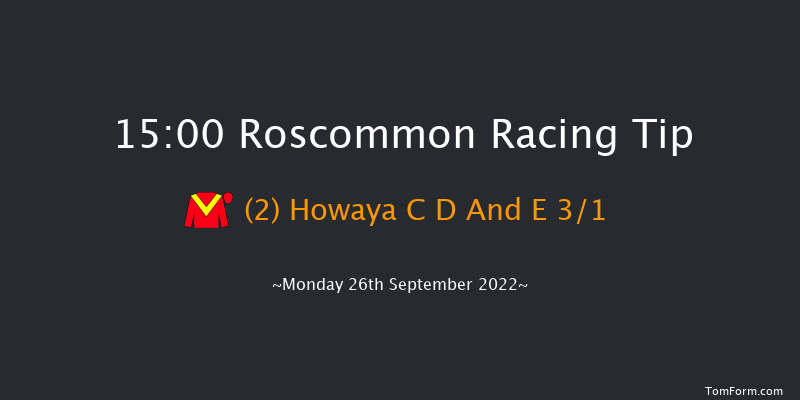 Roscommon 15:00 Maiden Hurdle 20f Mon 29th Aug 2022