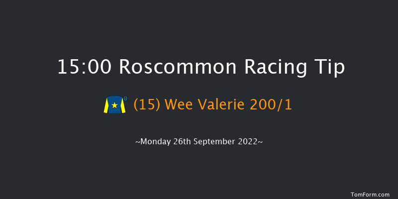 Roscommon 15:00 Maiden Hurdle 20f Mon 29th Aug 2022