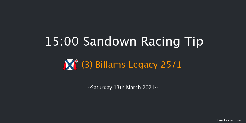 British Stallion Studs EBF Mares' Standard Open NH Flat Race (Listed) Sandown 15:00 NH Flat Race (Class 1) 16f Fri 12th Mar 2021