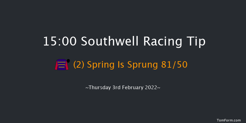 Southwell 15:00 Handicap (Class 3) 6f Thu 27th Jan 2022