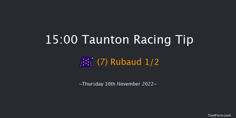 Taunton 15:00 Maiden Hurdle (Class 4) 16f Thu 7th Apr 2022