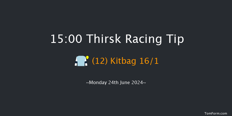 Thirsk  15:00 Stakes (Class 6) 6f Sun 16th Jun 2024