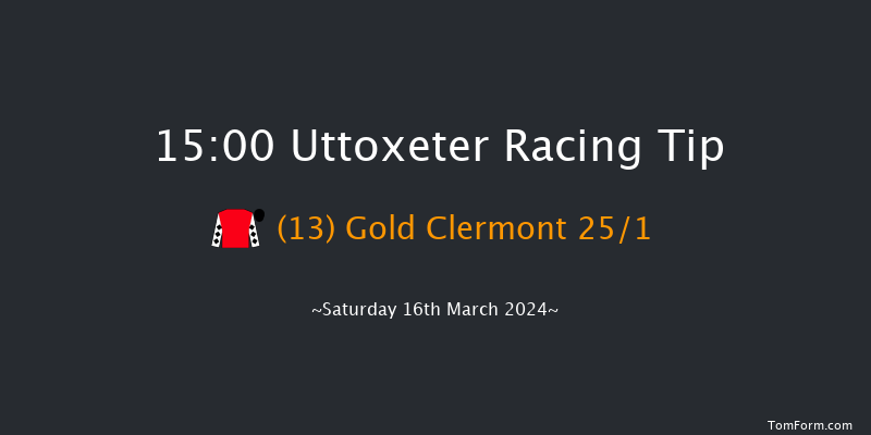 Uttoxeter  15:00 Handicap Chase (Class 1)
34f Sat 27th Jan 2024