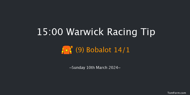 Warwick  15:00 Handicap Hurdle (Class 4)
21f Mon 22nd Jan 2024