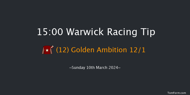 Warwick  15:00 Handicap Hurdle (Class 4)
21f Mon 22nd Jan 2024