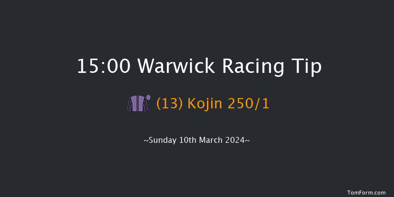 Warwick  15:00 Handicap Hurdle (Class 4)
21f Mon 22nd Jan 2024