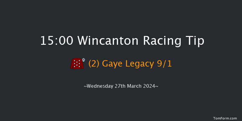 Wincanton  15:00
Handicap Hurdle (Class 3) 25f Thu 7th Mar 2024