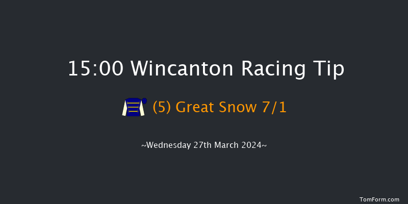 Wincanton  15:00
Handicap Hurdle (Class 3) 25f Thu 7th Mar 2024