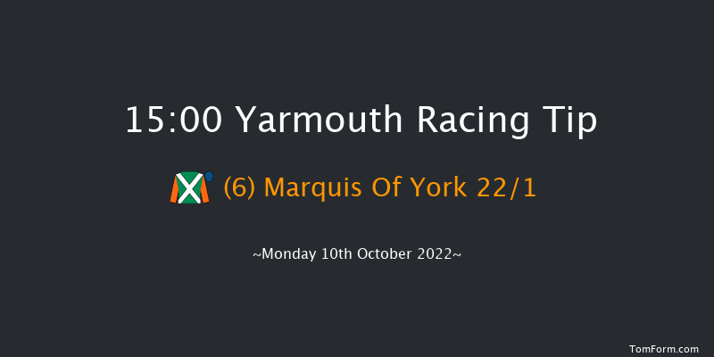 Yarmouth 15:00 Handicap (Class 6) 10f Sun 25th Sep 2022