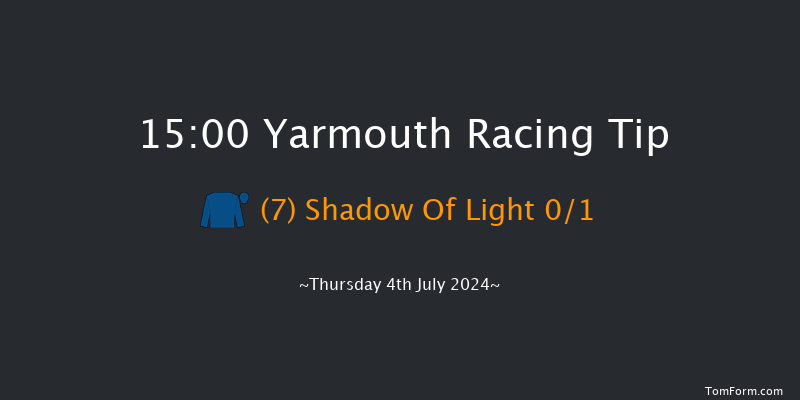 Yarmouth  15:00 Maiden (Class 4) 6f Fri 28th Jun 2024