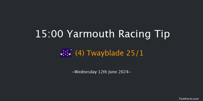 Yarmouth  15:00 Handicap (Class 6) 6f Mon 27th May 2024