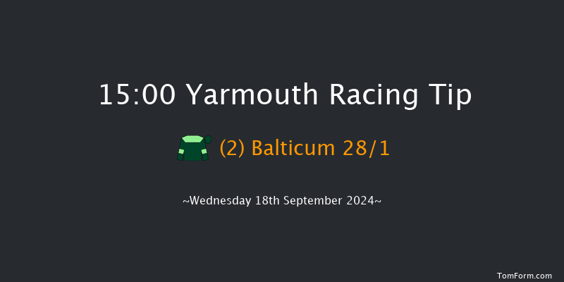 Yarmouth  15:00 Maiden (Class 4) 7f Tue 17th Sep 2024