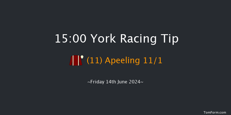 York  15:00 Handicap (Class 2) 6f Sat 25th May 2024