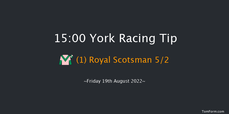 York 15:00 Group 2 (Class 1) 6f Thu 18th Aug 2022