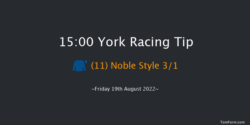 York 15:00 Group 2 (Class 1) 6f Thu 18th Aug 2022