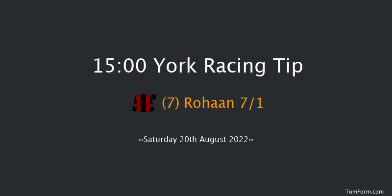 York 15:00 Group 2 (Class 1) 7f Fri 19th Aug 2022