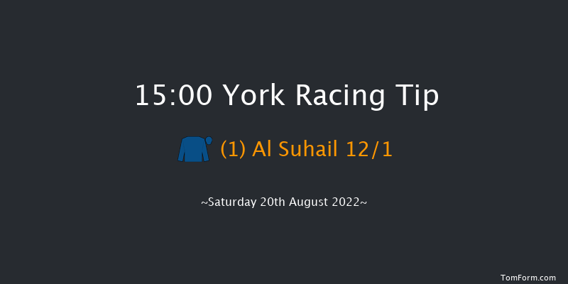 York 15:00 Group 2 (Class 1) 7f Fri 19th Aug 2022