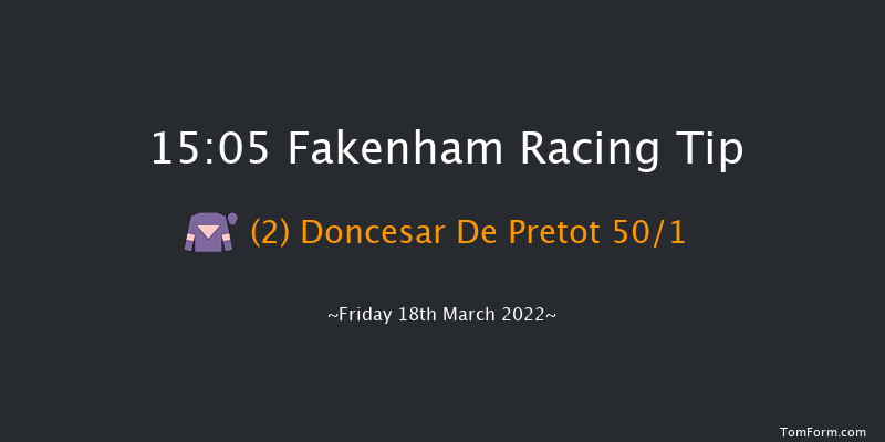 Fakenham 15:05 Handicap Hurdle (Class 4) 20f Wed 9th Feb 2022