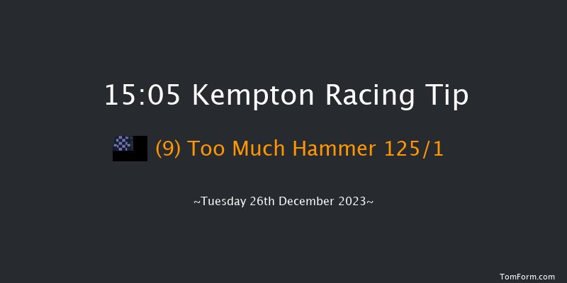 Kempton 15:05 Maiden Hurdle (Class 2) 16f Wed 20th Dec 2023