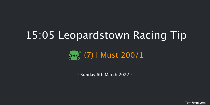 Leopardstown 15:05 Maiden Hurdle 20f Sun 6th Feb 2022