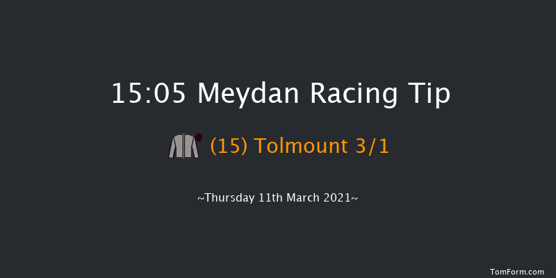 Park Avenue By Azizi Maiden Stakes Meydan 15:05 1m 1½f 14 run Park Avenue By Azizi Maiden Stakes Sat 6th Mar 2021