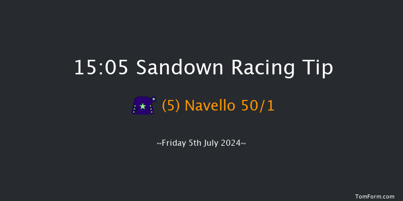 Sandown  15:05 Handicap
(Class 2) 5f Sat 15th Jun 2024