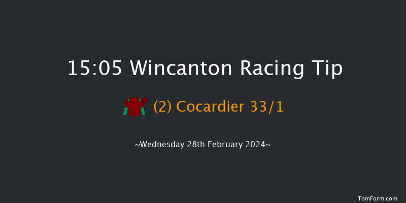 Wincanton  15:05 Maiden Hurdle
(Class 4) 15f Sat 17th Feb 2024