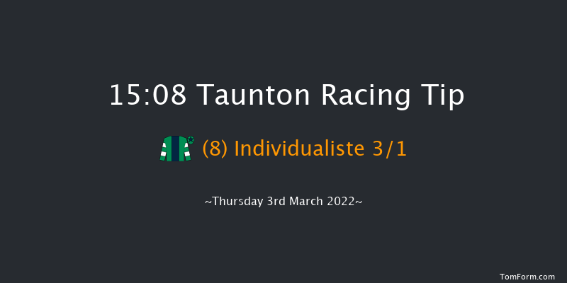 Taunton 15:08 Maiden Hurdle (Class 4) 19f Tue 22nd Feb 2022