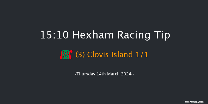 Hexham  15:10 Maiden Hurdle (Class
4) 20f Wed 13th Dec 2023