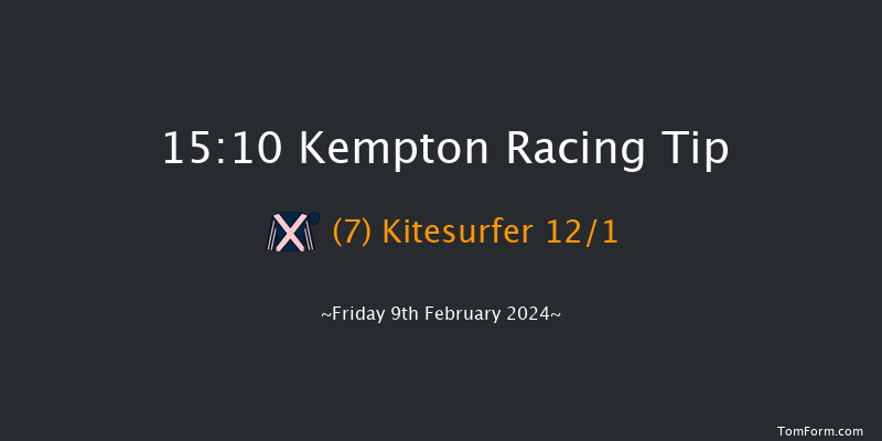 Kempton  15:10 Handicap Hurdle (Class 4)
21f Wed 7th Feb 2024