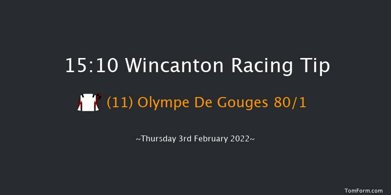 Wincanton 15:10 Maiden Hurdle (Class 3) 15f Wed 26th Jan 2022