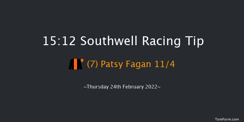 Southwell 15:12 Handicap (Class 4) 6f Tue 22nd Feb 2022