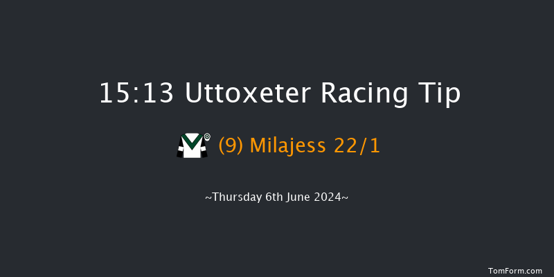 Uttoxeter  15:13 Handicap Hurdle (Class 5)
16f Sun 26th May 2024