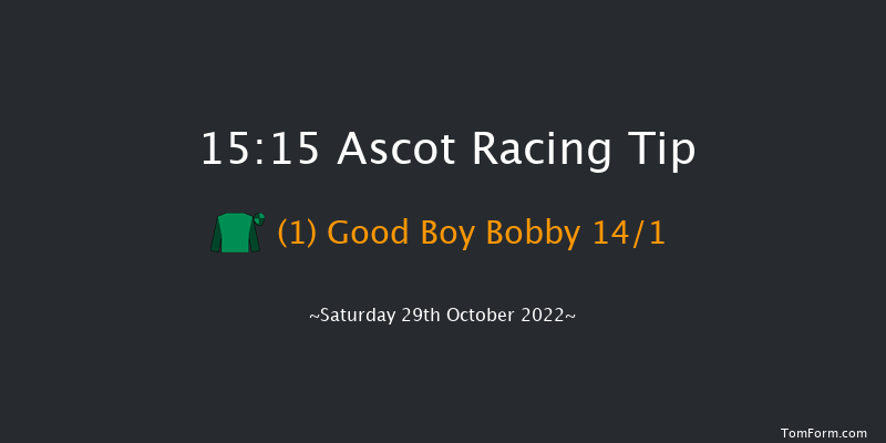 Ascot 15:15 Handicap Chase (Class 1) 24f Sat 15th Oct 2022