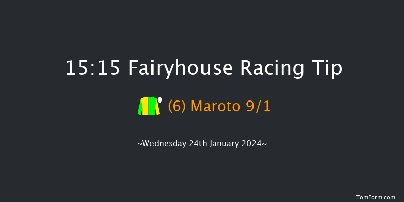 Fairyhouse  15:15
Maiden Hurdle 20f Mon 1st Jan 2024