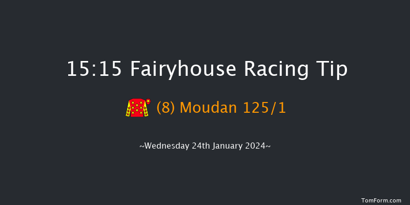 Fairyhouse  15:15
Maiden Hurdle 20f Mon 1st Jan 2024