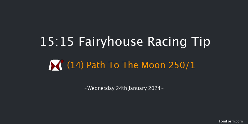 Fairyhouse  15:15
Maiden Hurdle 20f Mon 1st Jan 2024