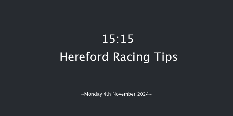 Hereford  15:15 Maiden Hurdle (Class 4) 16f Mon 14th Oct 2024