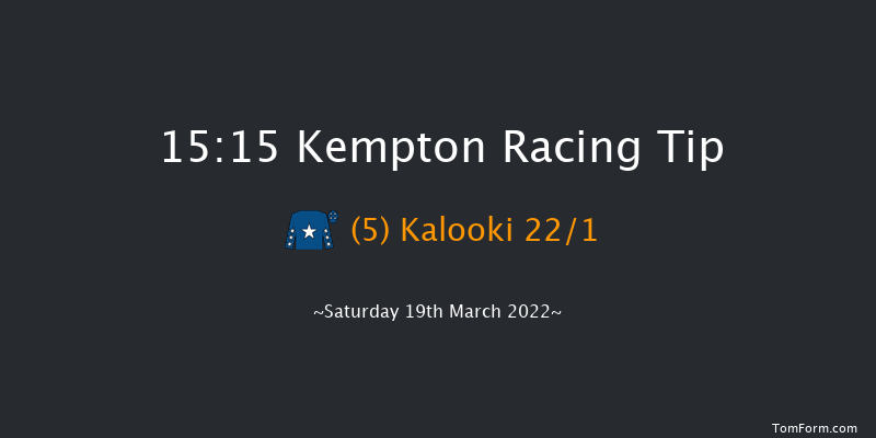 Kempton 15:15 Handicap Chase (Class 2) 20f Wed 16th Mar 2022