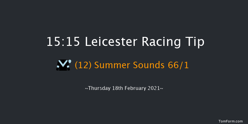 Dick Saunders Novices' Hunters' Chase (Div 1) Leicester 15:15 Hunter Chase (Class 5) 23f Wed 13th Jan 2021