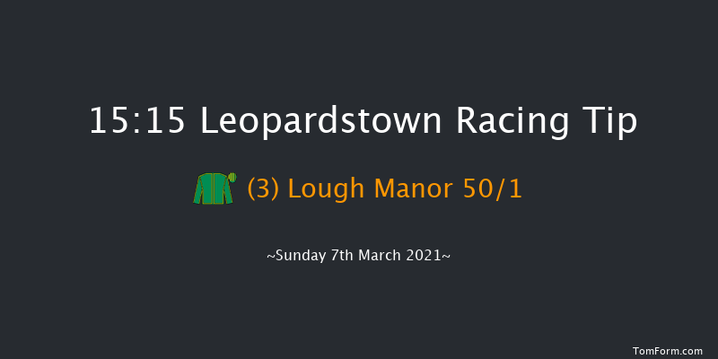 TRM Equine Nutrition Mares Maiden Hurdle Leopardstown 15:15 Maiden Hurdle 20f Sun 7th Feb 2021