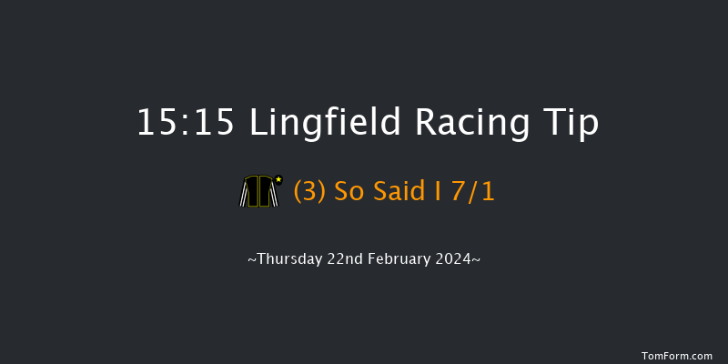 Lingfield  15:15 Handicap Chase (Class 4)
20f Mon 19th Feb 2024