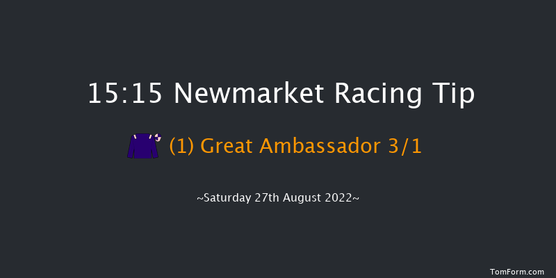 Newmarket 15:15 Listed (Class 1) 6f Fri 26th Aug 2022