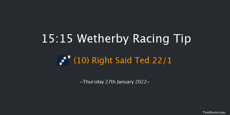 Wetherby 15:15 Maiden Hurdle (Class 4) 16f Sat 15th Jan 2022