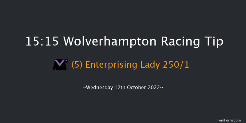 Wolverhampton 15:15 Stakes (Class 5) 5f Mon 10th Oct 2022