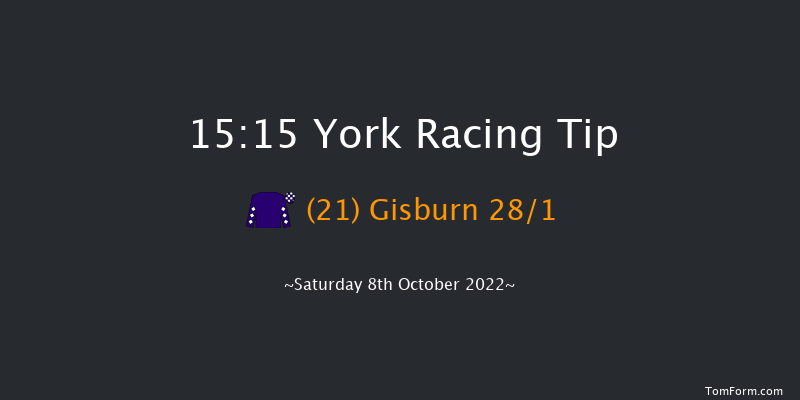 York 15:15 Handicap (Class 2) 6f Fri 7th Oct 2022