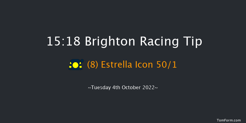 Brighton 15:18 Maiden (Class 5) 8f Mon 12th Sep 2022