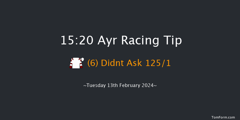 Ayr  15:20 Maiden Hurdle (Class 4)
20f Tue 2nd Jan 2024